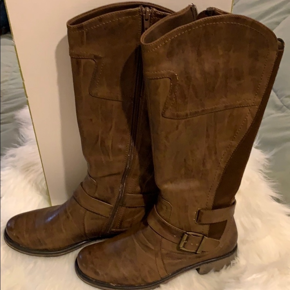 Bare Traps Riding Boots Brush Brown “Seduce” 8 1/2​​​​​​​​​​​​​​​​​​​​​​